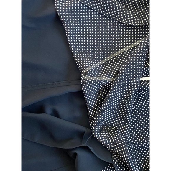 Ann Taylor | A Line Silk Polka Dot Skirt Women's Sz. 14 Bows Business Wear Work - Picture 8 of 8